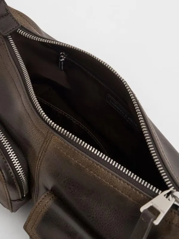 Women Thora MultiPocket Crossbody Bag 8211 Multi CHARLES and KEITH Crossbody Bags