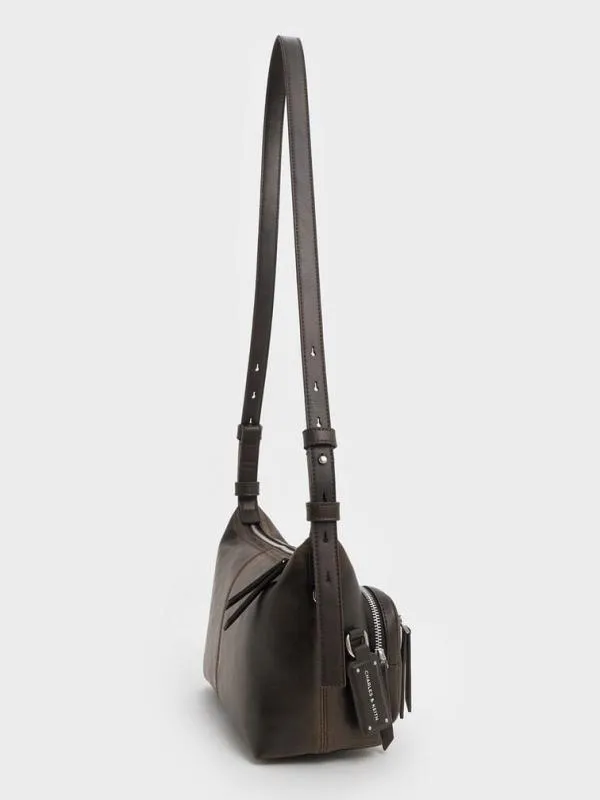 Women Thora MultiPocket Crossbody Bag 8211 Multi CHARLES and KEITH Crossbody Bags