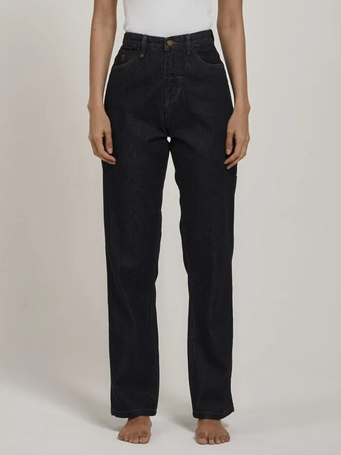 Womens Pulp Jean Raw Indigo Thrills Denim