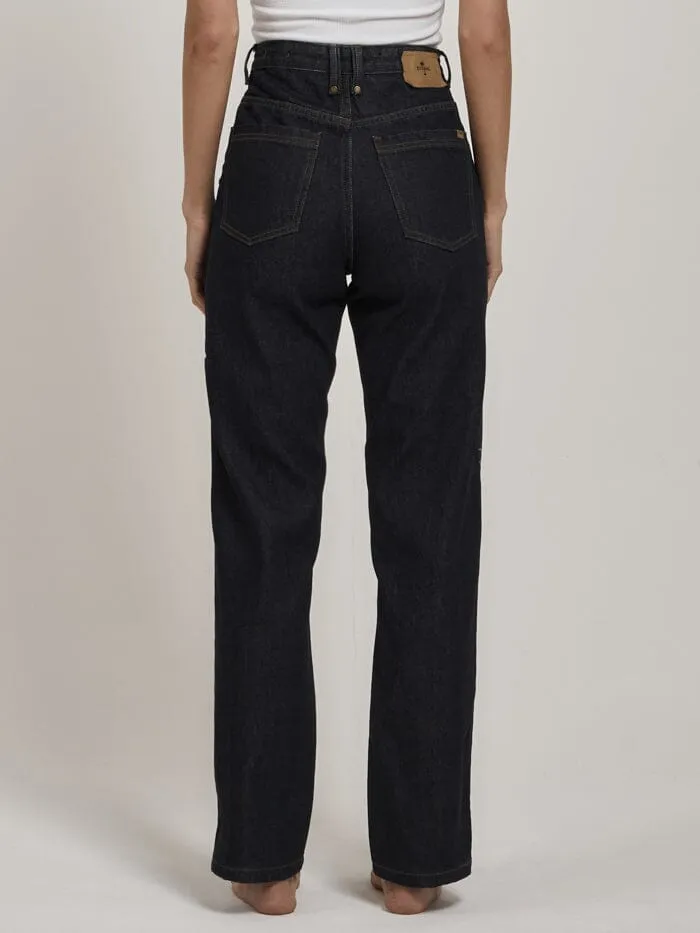 Womens Pulp Jean Raw Indigo Thrills Denim