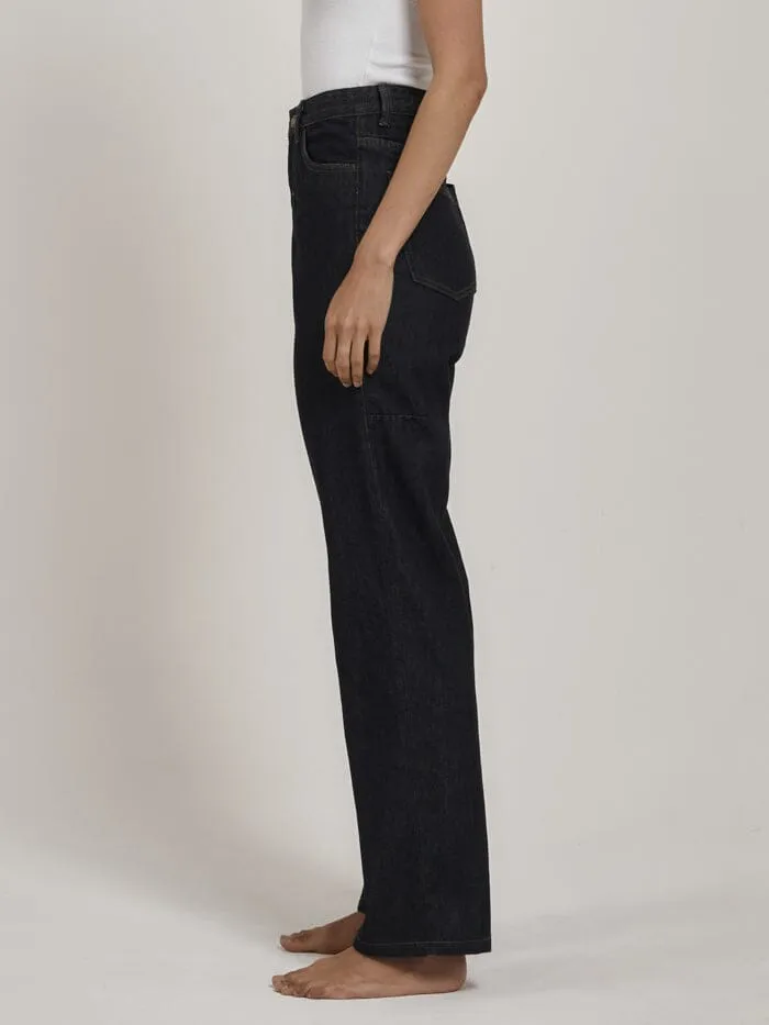 Womens Pulp Jean Raw Indigo Thrills Denim