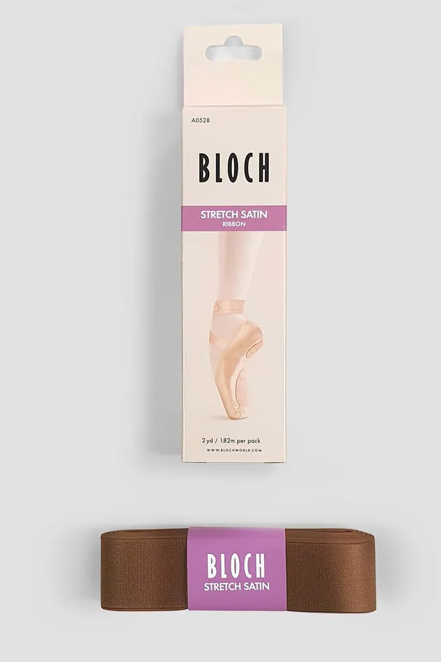 Accessories Bloch Stretch Satin Ribbon B29 Satin Ribbons and Elastics