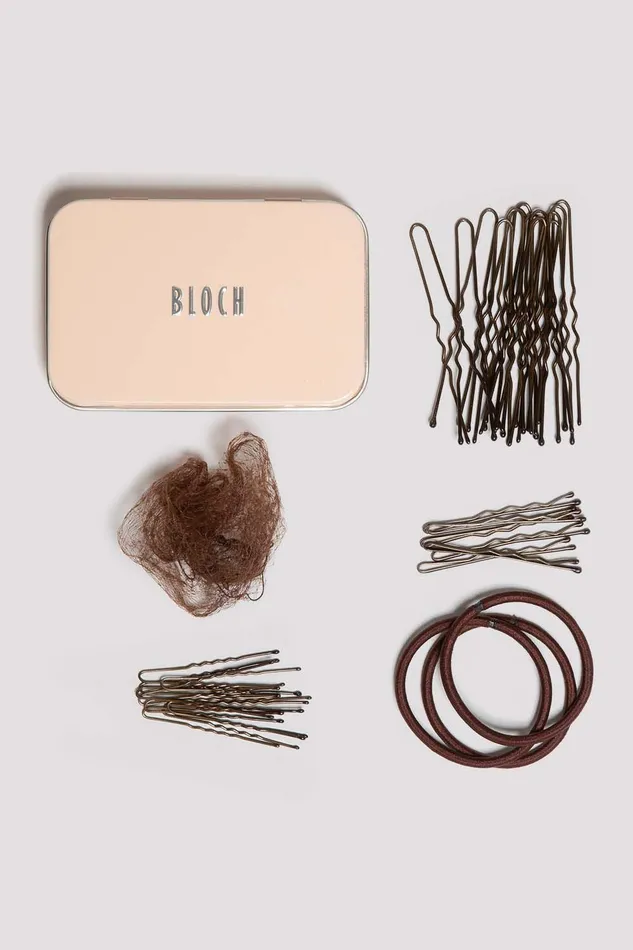 Accessories Hair Essentials Bloch Hair Kit Brown