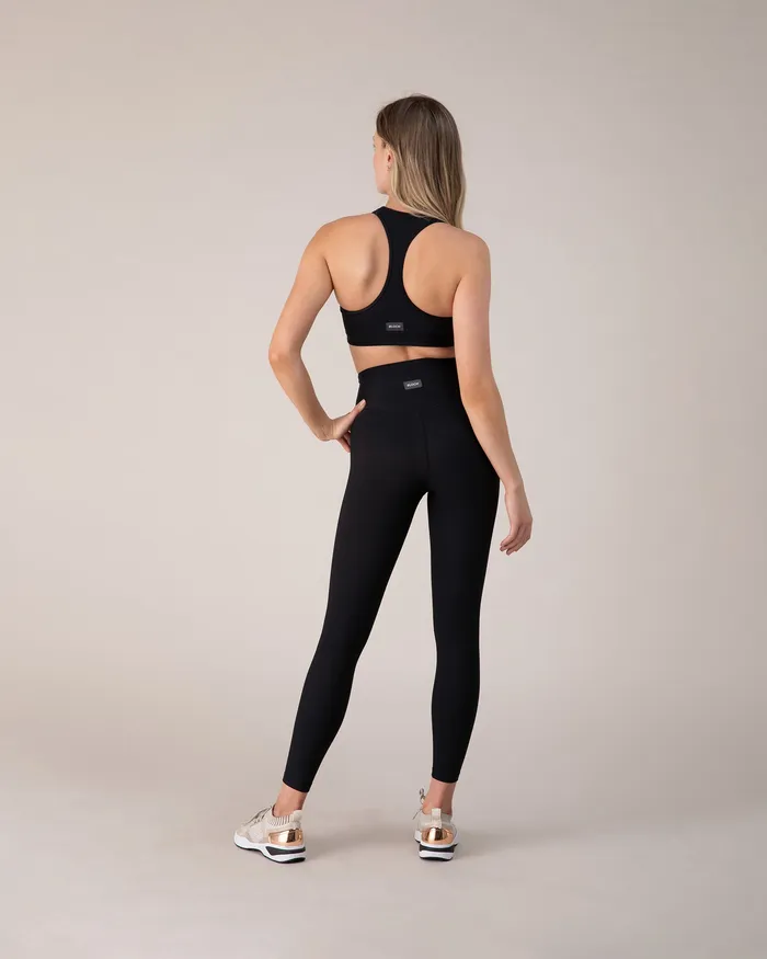 Adult Bloch Blochrib 78 Length Legging Ebony Leggings Adult Bloch Blochrib 78 Length Legging Ebony Leggings