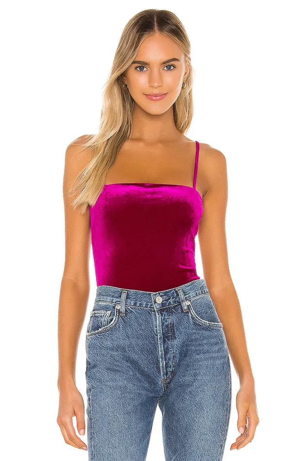 Agnes Bodysuit Magenta Women Lovers and Friends Tops
