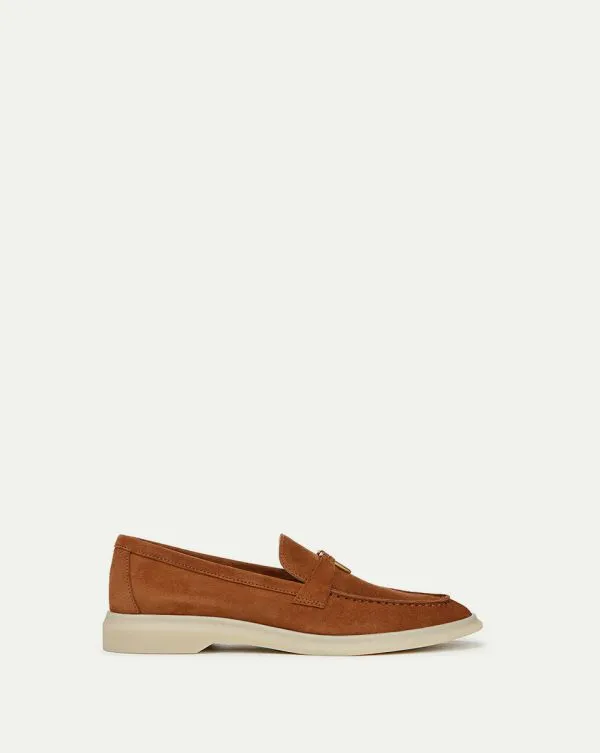 Ailey Suede Loafer Hazelwood Women Veronica Beard Shoes