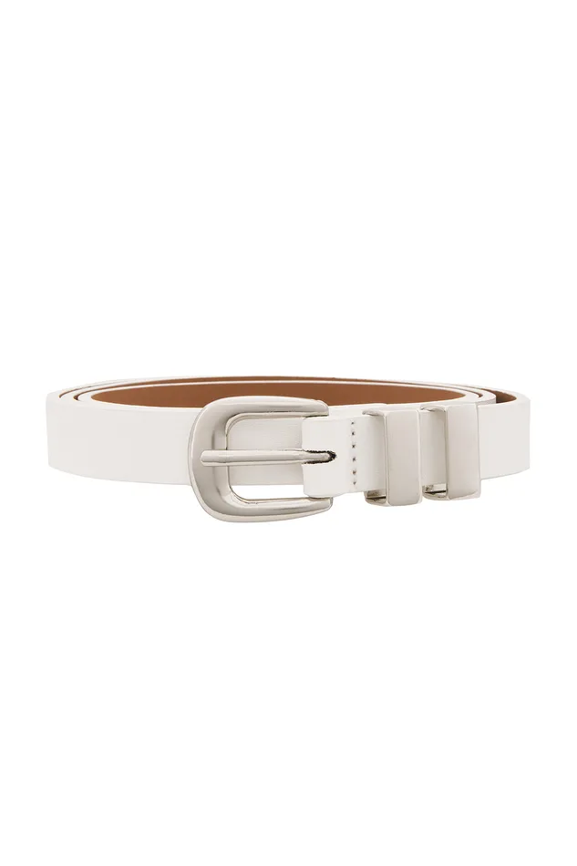 Alanna Belt White and Silver Women Lovers and Friends Other Accessories Alanna Belt White and Silver Women Lovers and Friends Other Accessories
