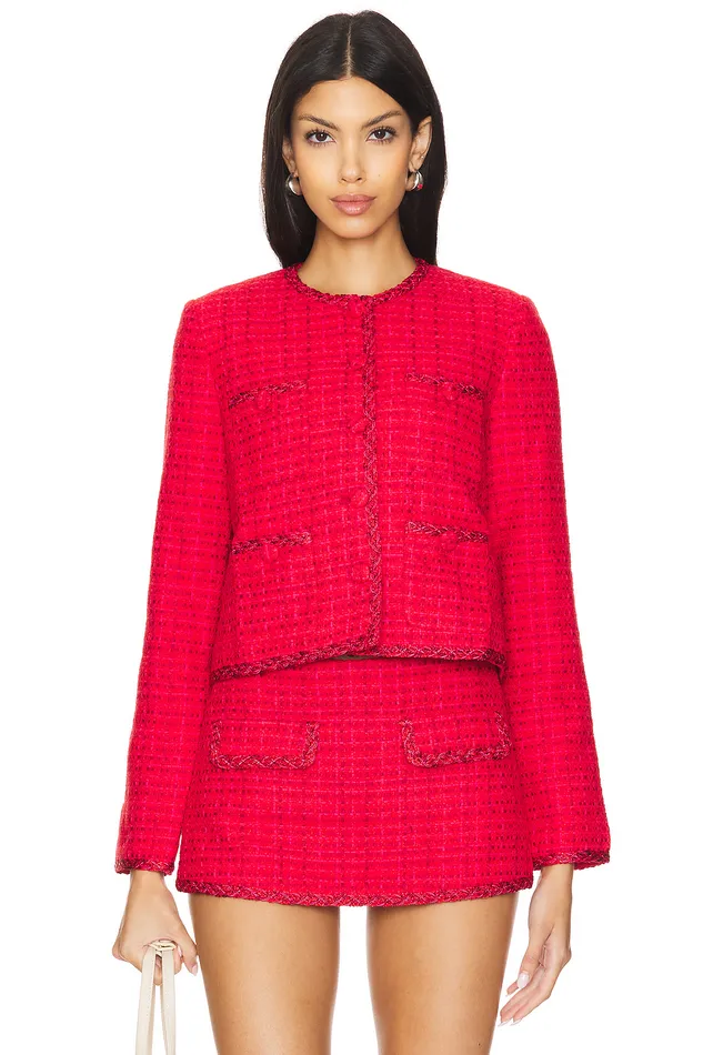 Alina Jacket Rose Red Women Lovers and Friends Jackets and Coats