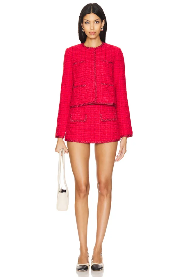 Alina Jacket Rose Red Women Lovers and Friends Jackets and Coats Alina Jacket Rose Red Women Lovers and Friends Jackets and Coats