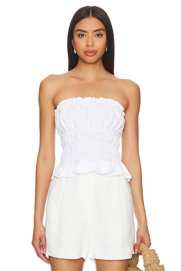Angela Top White Women Lovers and Friends Tops