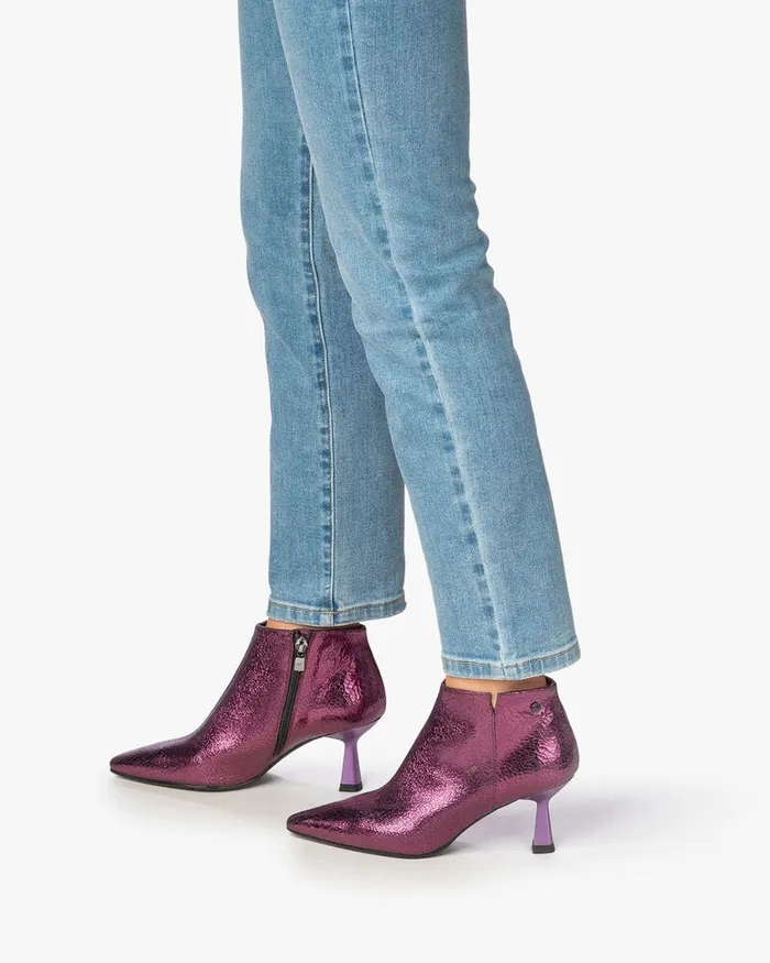 Ankle Boots Women Floris Van Bommel Pointi 0403 Craquele