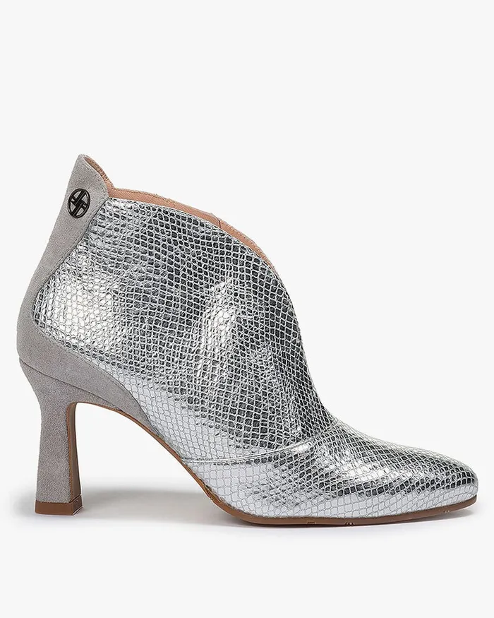 Ankle Boots Women Floris Van Bommel Saxi 0406 Metallicprint