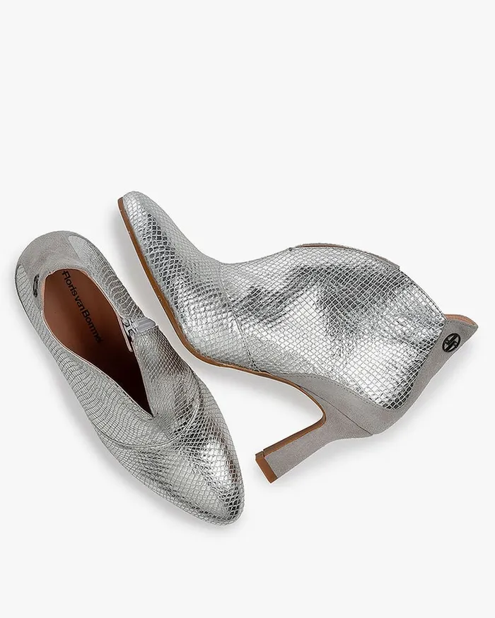 Ankle Boots Women Floris Van Bommel Saxi 0406 Metallicprint