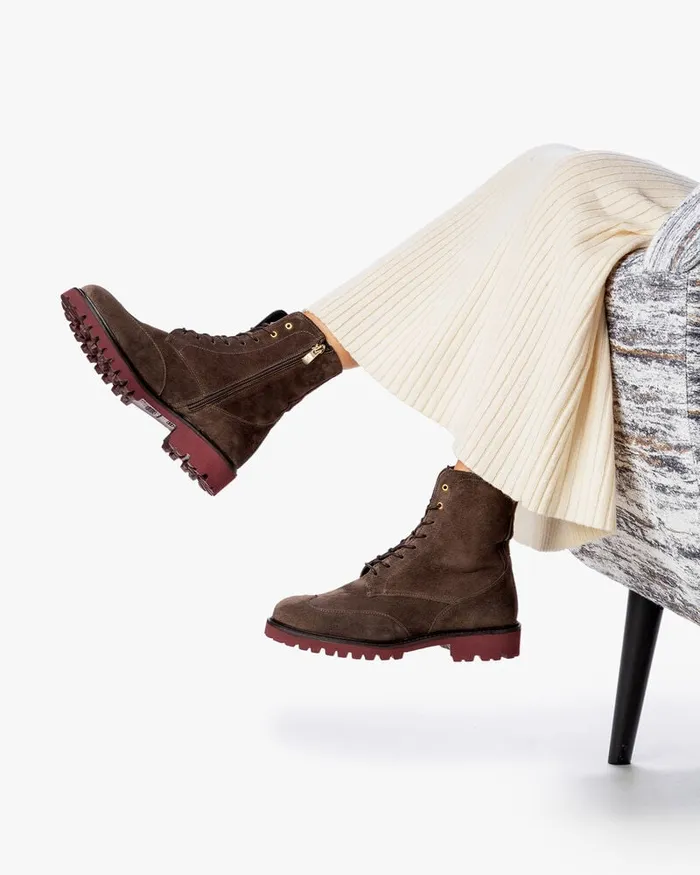 Ankle Boots Women Floris Van Bommel Selsi 0202 Suede