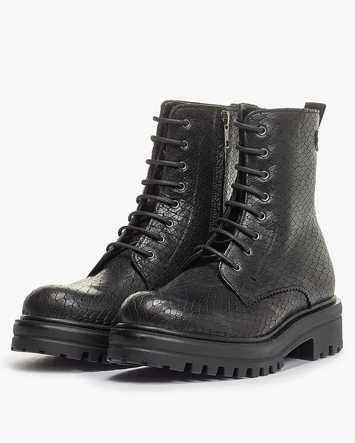 Ankle Boots Women Floris Van Bommel Wonki 0421 Printedleather