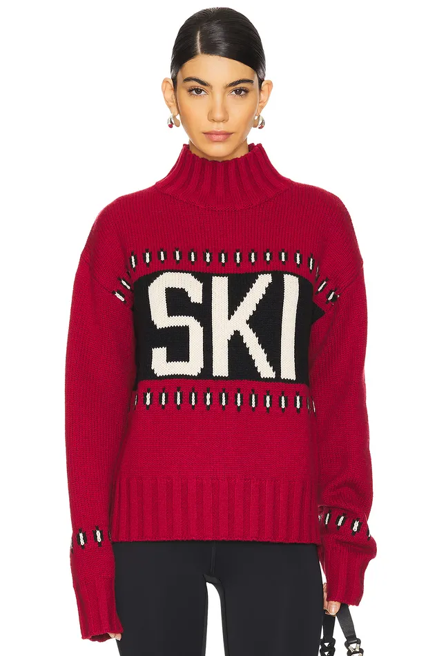 Annabel Ski Sweater Red Women Lovers and Friends Sweaters and Knits