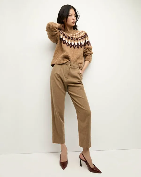 Anne Fairisle Pullover Russet Multi Women Veronica Beard Sweaters Anne Fairisle Pullover Russet Multi Women Veronica Beard Sweaters