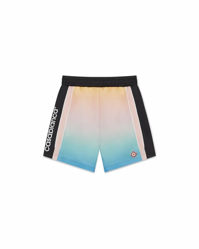 Aprs Sport Men Casablanca Paris Pastel Gradient Football Shorts