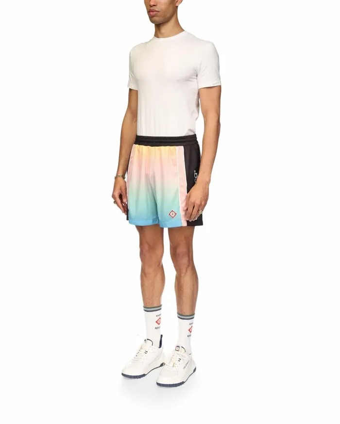 Aprs Sport Men Casablanca Paris Pastel Gradient Football Shorts