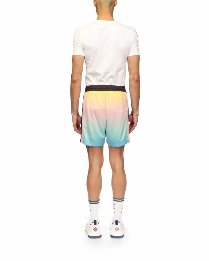 Aprs Sport Men Casablanca Paris Pastel Gradient Football Shorts