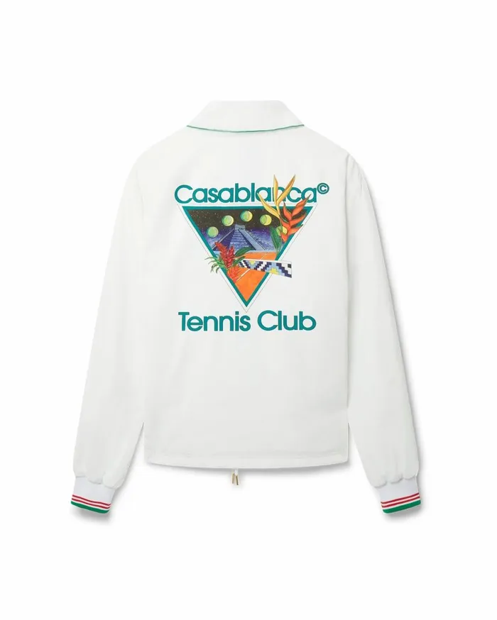 Aprs Sport Men Casablanca Paris Tennis Club Icon Coach Jacket