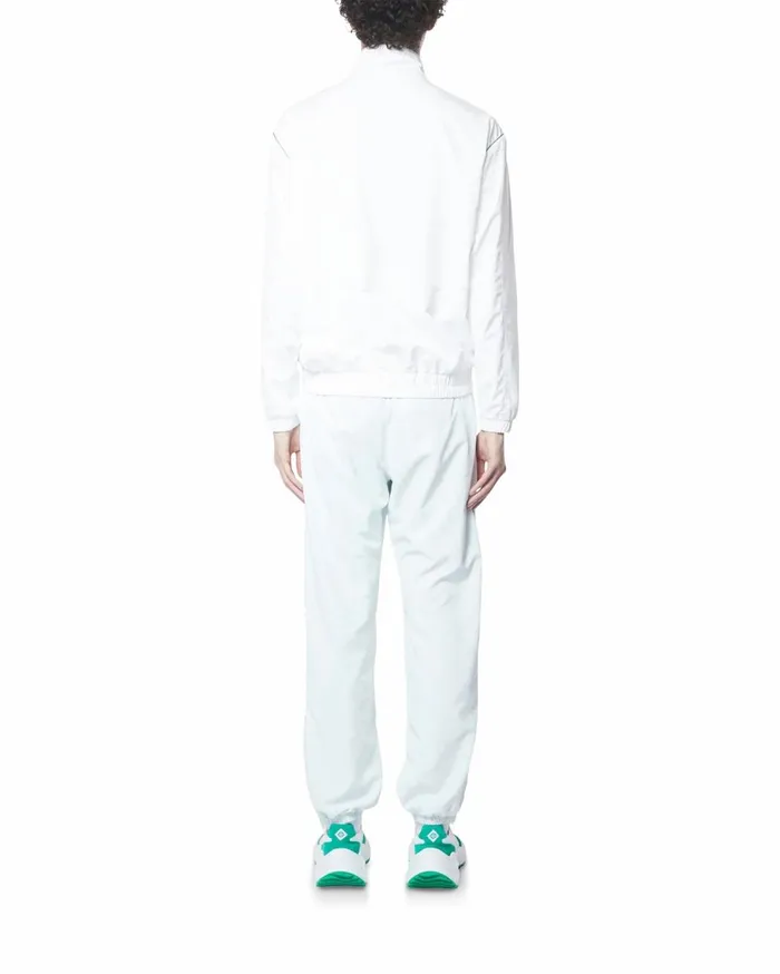 Aprs Sport Men Casablanca Paris White Tracksuit Bottoms
