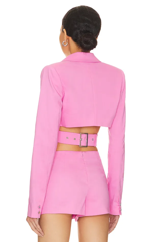 August Wrap Blazer Orchid Pink Women Lovers and Friends Jackets and Coats August Wrap Blazer Orchid Pink Women Lovers and Friends Jackets and Coats