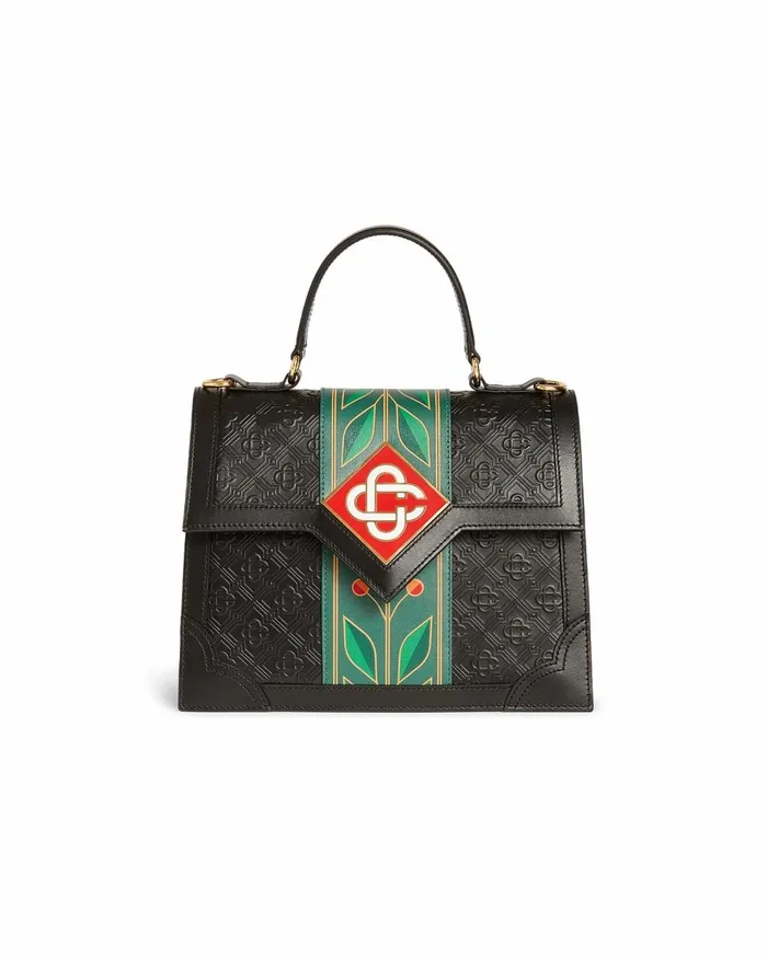 Bags MenWomen Casablanca Paris Black Monogram Jeanne Bag
