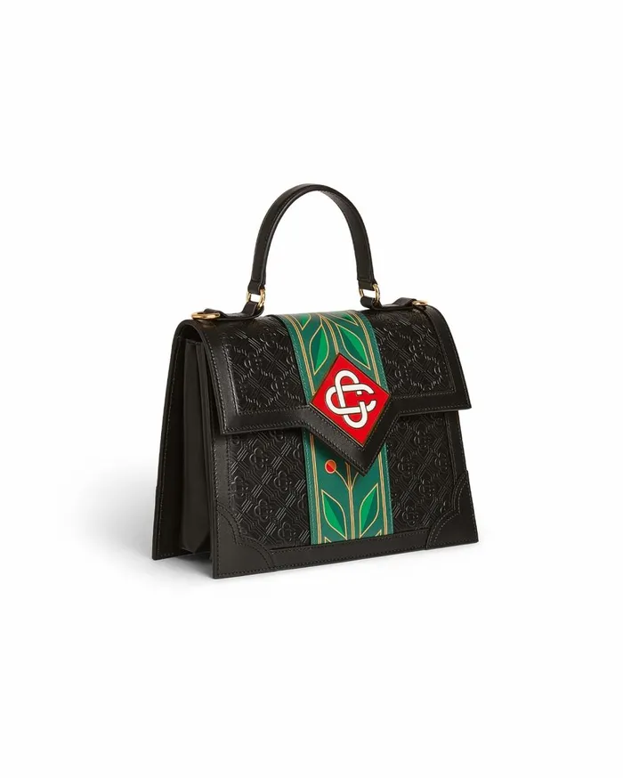 Bags MenWomen Casablanca Paris Black Monogram Jeanne Bag