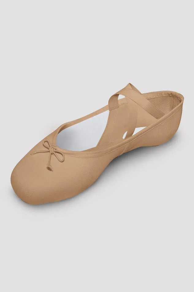 Ballet Adult Mens Perfectus Canvas Ballet Shoes Sand Canvas Bloch