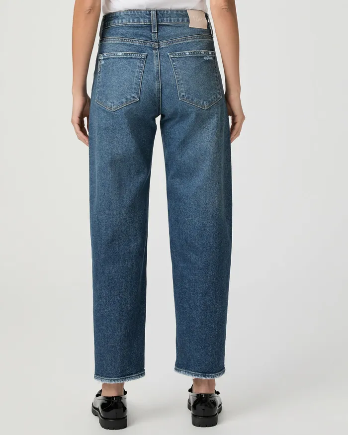Barrel Leg Women PAIGE Alexis Barrel Leg Jean 8211 Lovejoy Distressed