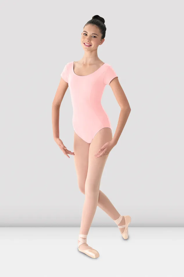 Basics Adult Ladies Mirella Cap Sleeve Leotard Pink Bloch