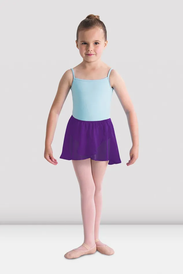 Basics Girls Barre Stretch Waist Ballet Skirt Aubergine 8211 Bloch Children