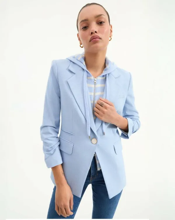 Battista Dickey Jacket Bluebell Women Veronica Beard Jackets and Outerwear