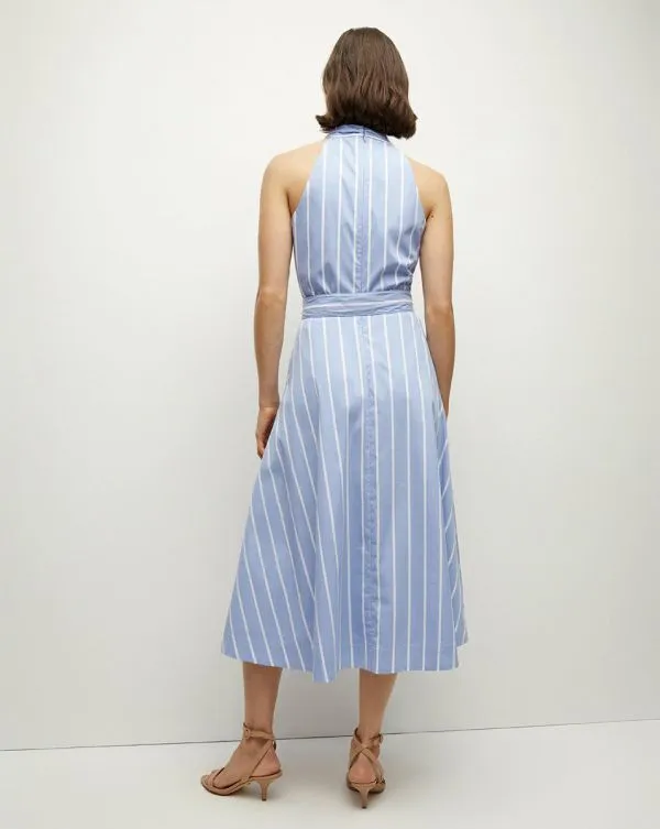 Baylee Poplin Dress Hydrangeaandwhite Women Veronica Beard Dresses Baylee Poplin Dress Hydrangeaandwhite Women Veronica Beard Dresses