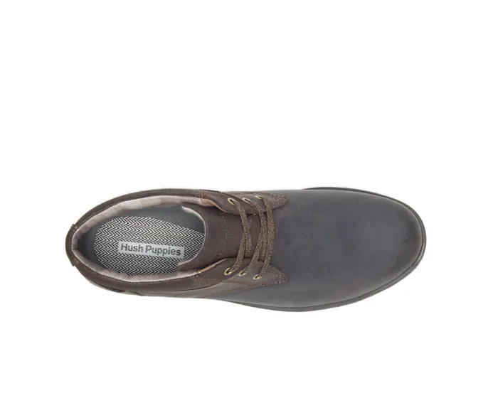 Beauceron Short Ice Dark Brown Waterproof Leather Men Boots Hush Puppies Beauceron Short Ice Dark Brown Waterproof Leather Men Boots Hush Puppies