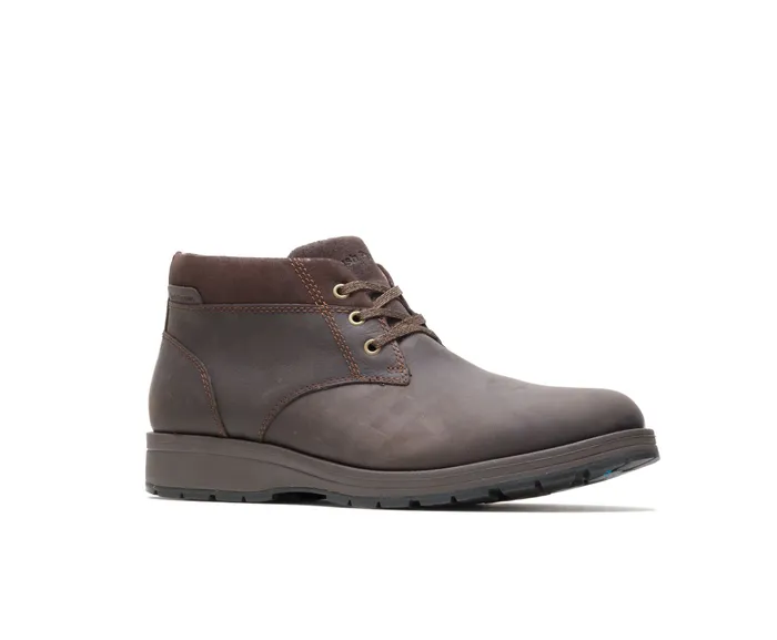 Beauceron Short Ice Dark Brown Waterproof Leather Men Boots Hush Puppies Beauceron Short Ice Dark Brown Waterproof Leather Men Boots Hush Puppies