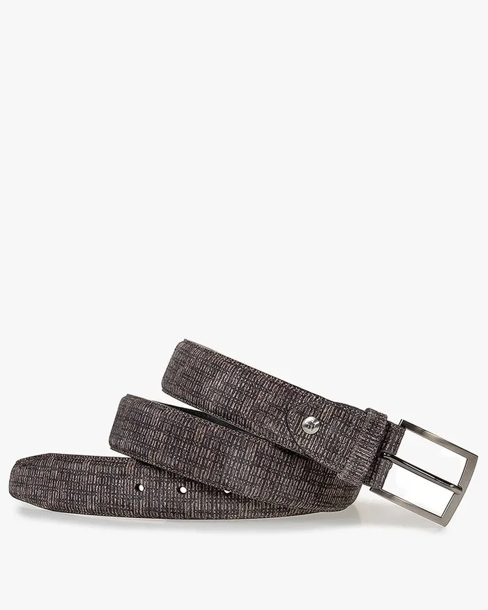 Belts Men Floris Van Bommel De Belter 4227 Suede