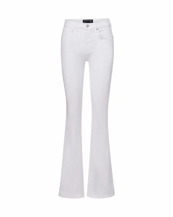 Beverly SkinnyFlare Jean White Women Veronica Beard Jeans Beverly SkinnyFlare Jean White Women Veronica Beard Jeans