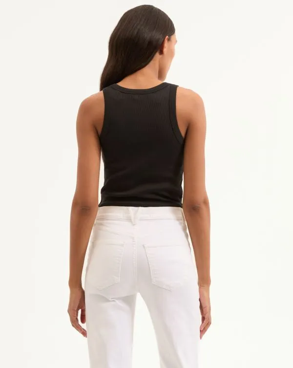 Birke Scoopneck Tank Top Black Women Veronica Beard Tops Birke Scoopneck Tank Top Black Women Veronica Beard Tops