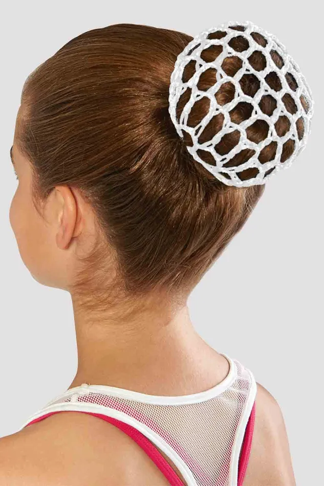 Bloch Bun Cover White Accessories Hair Essentials