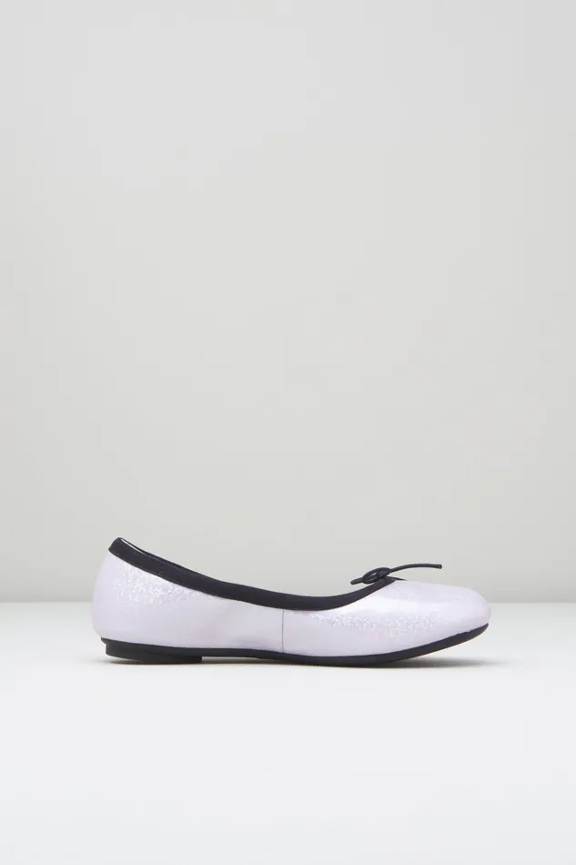 Bloch Girls Elara Ballet Flats Iridescent Purple Children Ballet Flats
