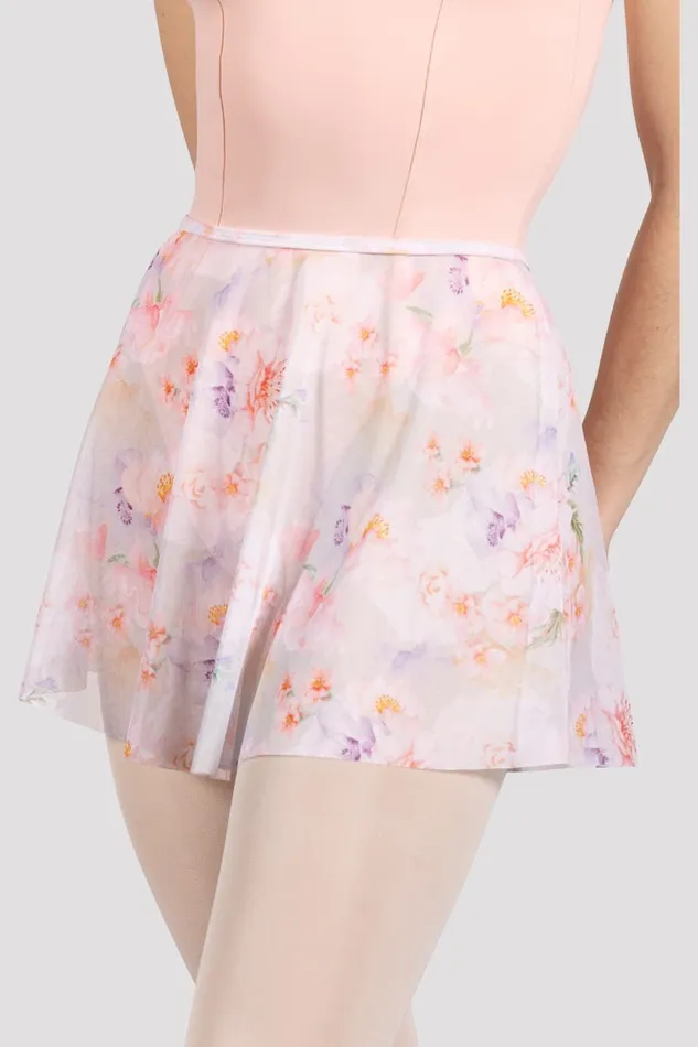 Bloch Ladies Floral Printed Skirt Posy Adult Skirts and Tutus