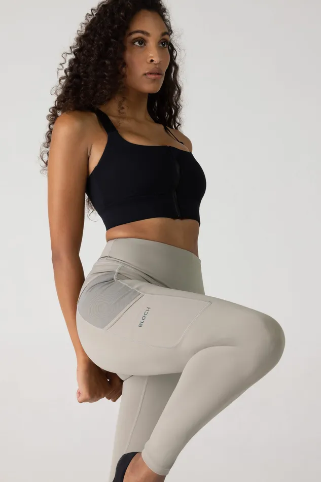 Bloch Leggings Adult Bloch Revive Stretch Full Length Legging Scorched Dune