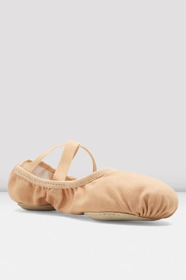 Bloch Mens Performa Stretch Canvas Ballet Shoes Sand Canvas Adult Mens