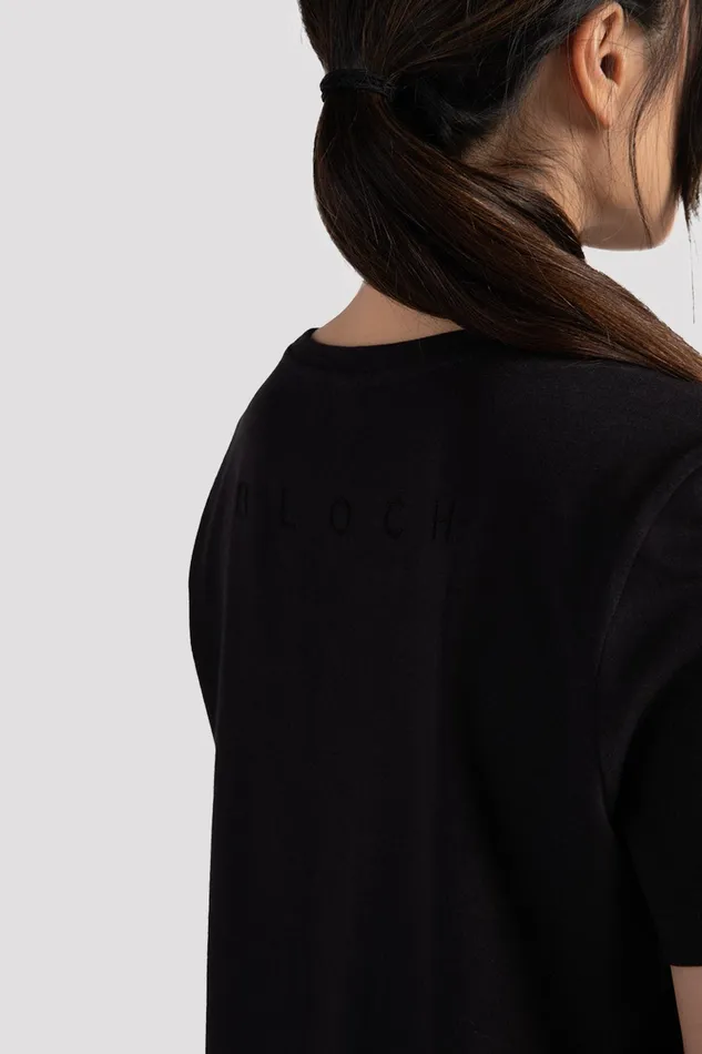 Bloch OffDuty Longline Tee Black Adult Tops