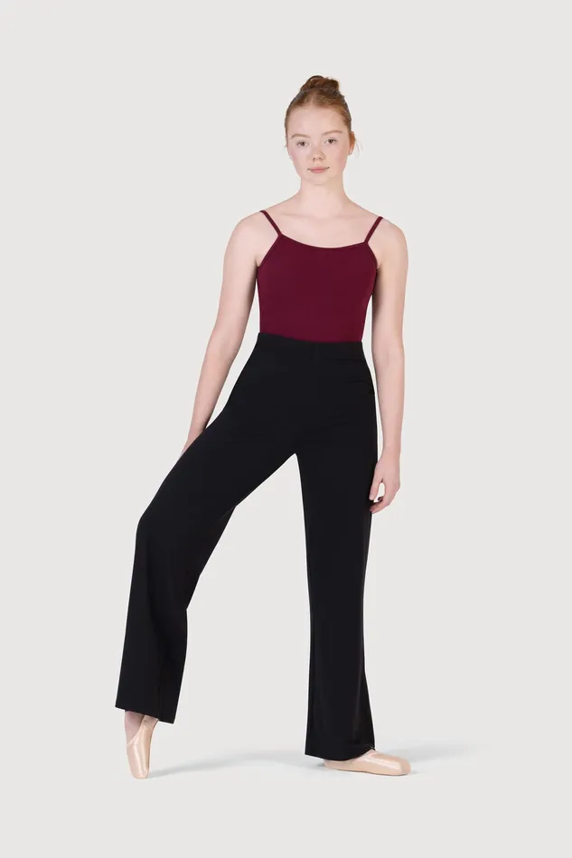 Bloch Pants and Leggings Adult Ladies Clodagh Soft Wide Leg Pant Black