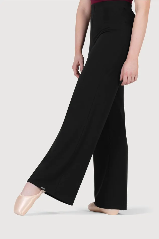 Bloch Pants and Leggings Adult Ladies Clodagh Soft Wide Leg Pant Black