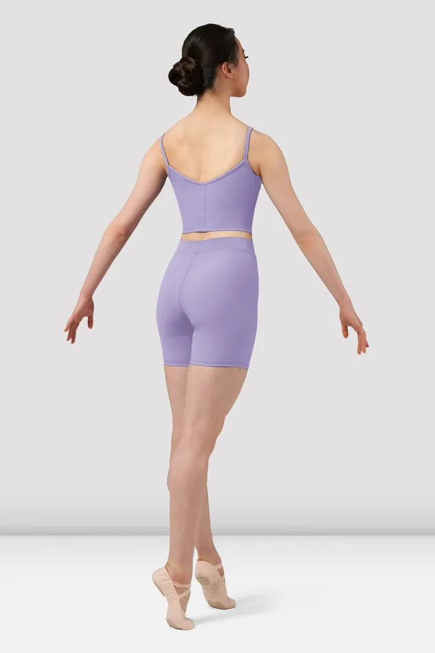 Bloch Separates Adult Ladies Mirella Chevron Camisole Crop Top Mauve