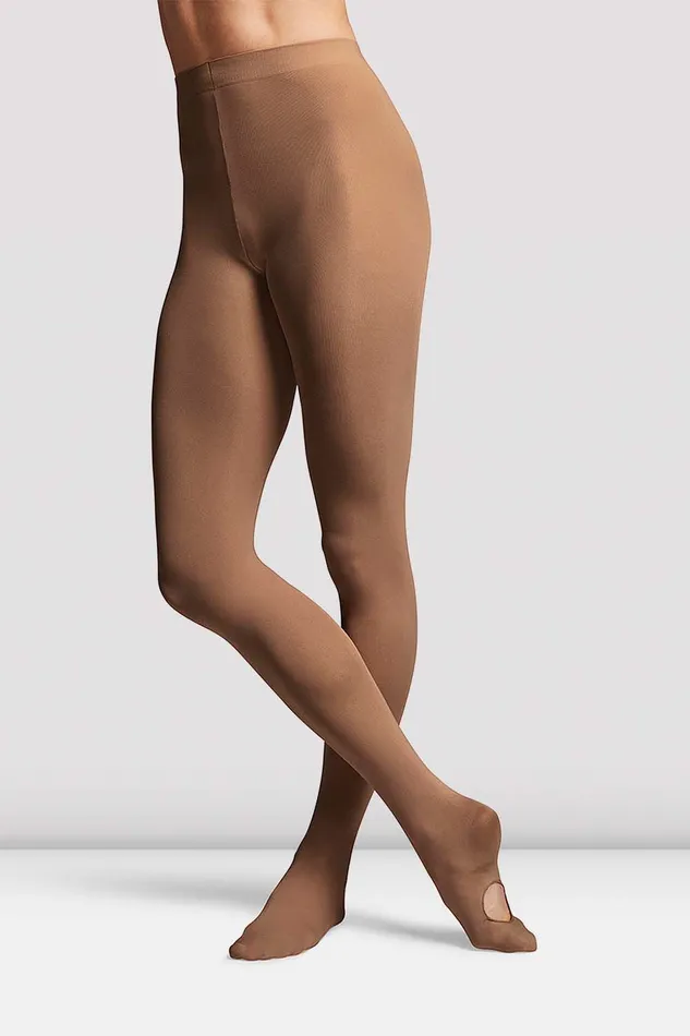 Bloch Tights Accessories Ladies Convertible Tights Coffee